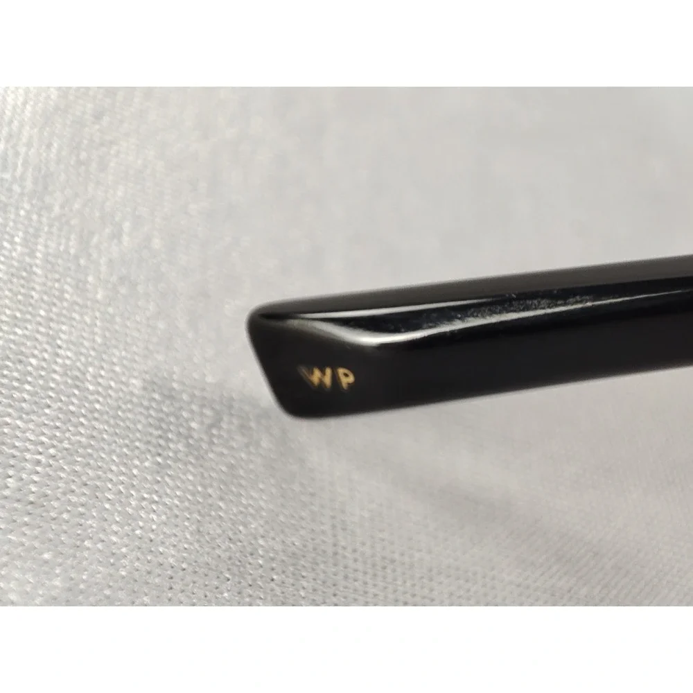 Warby Parker Hadley 3100 Jet Black Gold Italy Eyeglass Frames 47-21-140 - Picture 11 of 12